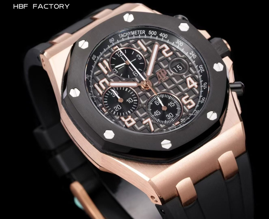 Audemars Piguet Royal Oak Chronograph 오데마 피게 로열 오크 크로노그래프 26238 골드블랙 4