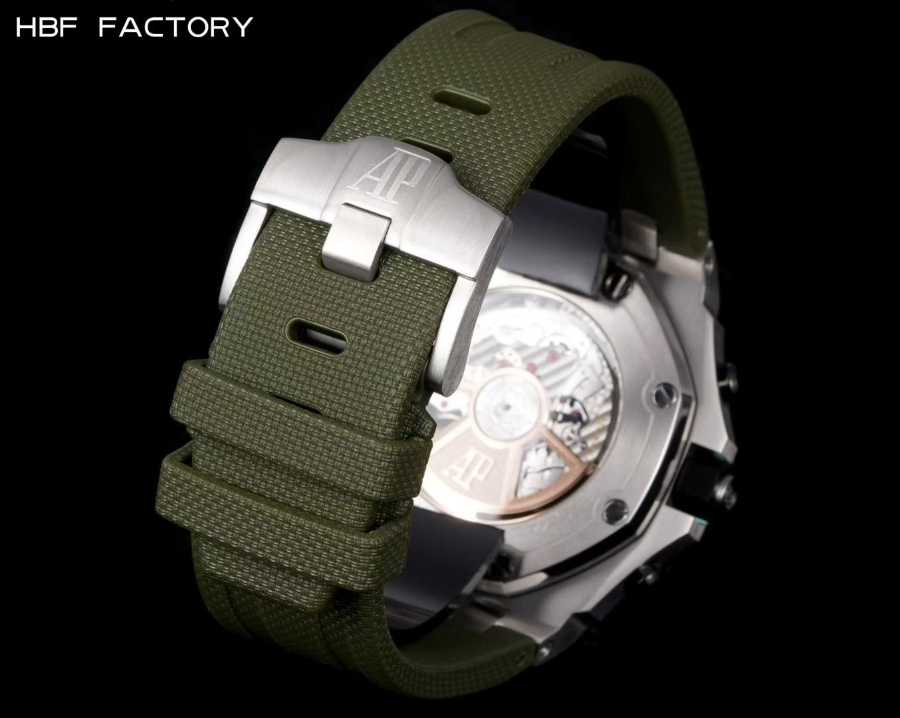 Audemars Piguet Royal Oak Chronograph 오데마 피게 로열 오크 크로노그래프 26238 실버카키 9