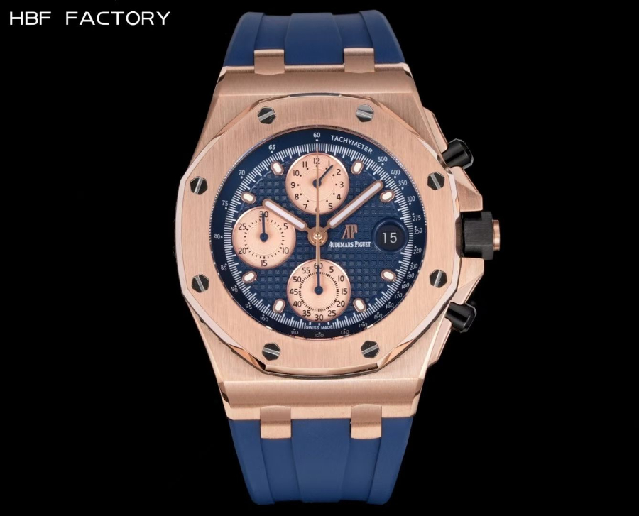 Audemars Piguet Royal Oak Chronograph 오데마 피게 로열 오크 크로노그래프 26238 골드네이비 1