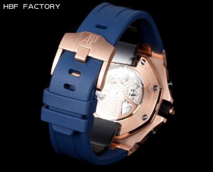 Audemars Piguet Royal Oak Chronograph 오데마 피게 로열 오크 크로노그래프 26238 골드네이비 9