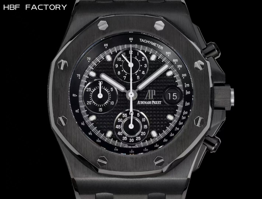 Audemars Piguet Royal Oak Chronograph 오데마 피게 로열 오크 크로노그래프 26238 블랙 2
