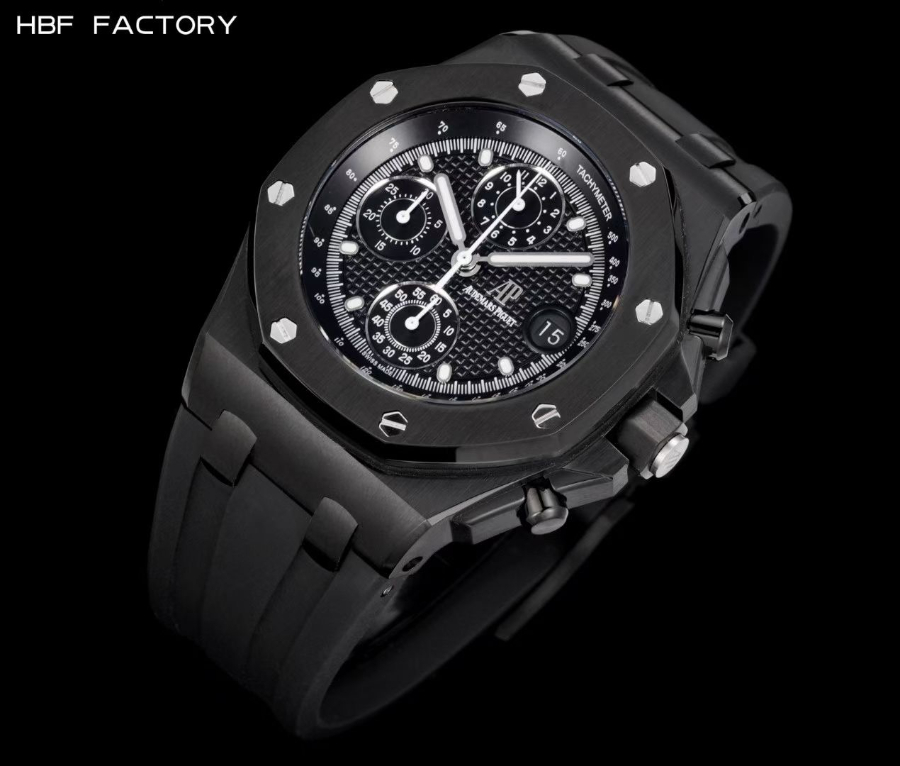 Audemars Piguet Royal Oak Chronograph 오데마 피게 로열 오크 크로노그래프 26238 블랙 4