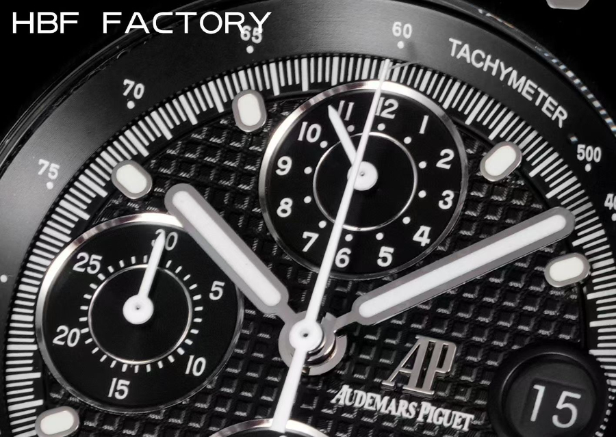 Audemars Piguet Royal Oak Chronograph 오데마 피게 로열 오크 크로노그래프 26238 블랙 5