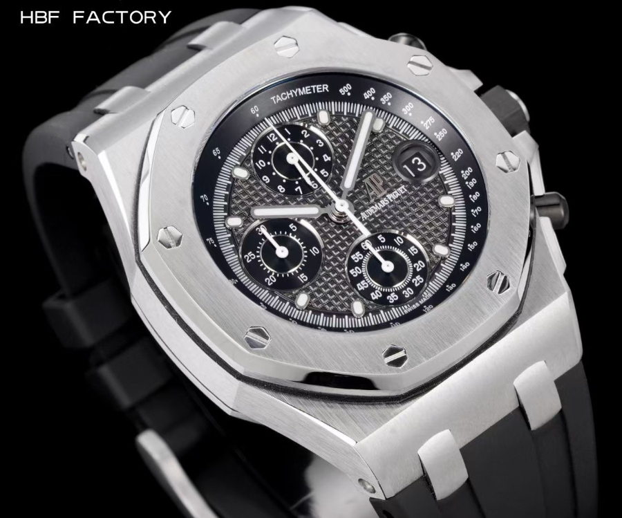 Audemars Piguet Royal Oak Chronograph 오데마 피게 로열 오크 크로노그래프 26238 실버블랙 4