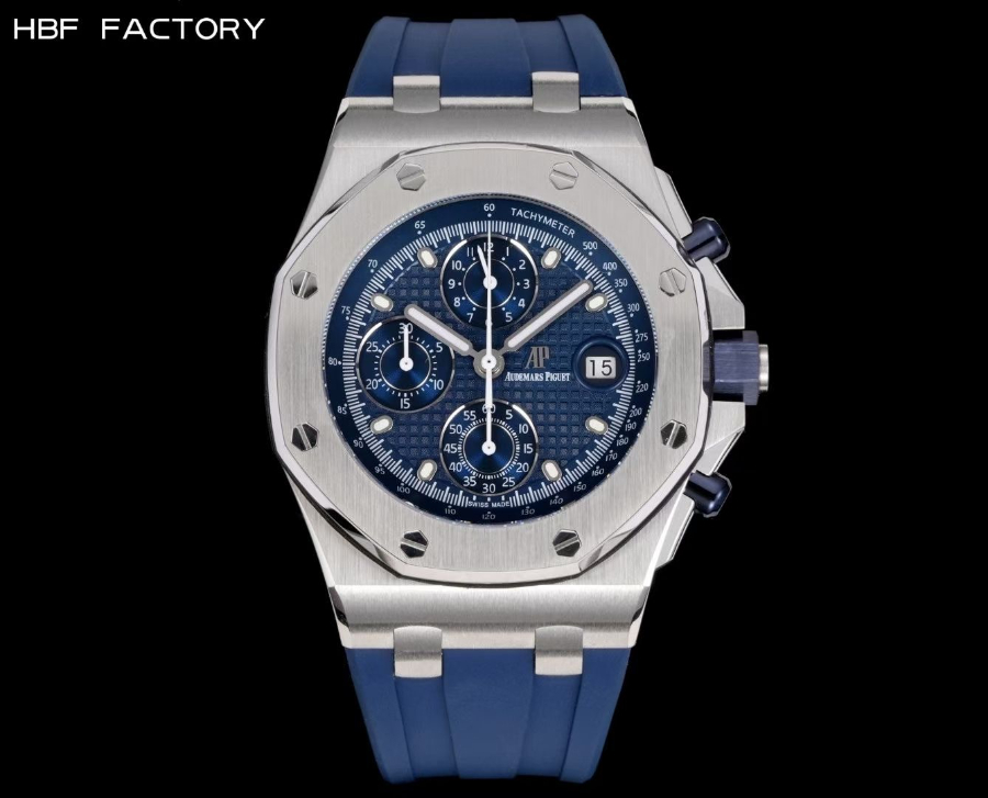 Audemars Piguet Royal Oak Chronograph 오데마 피게 로열 오크 크로노그래프 26238 실버네이비 1
