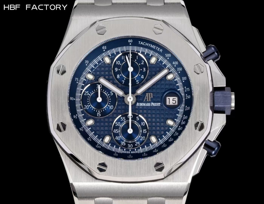 Audemars Piguet Royal Oak Chronograph 오데마 피게 로열 오크 크로노그래프 26238 실버네이비 2