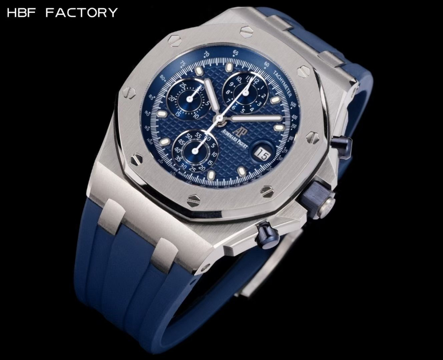 Audemars Piguet Royal Oak Chronograph 오데마 피게 로열 오크 크로노그래프 26238 실버네이비 3