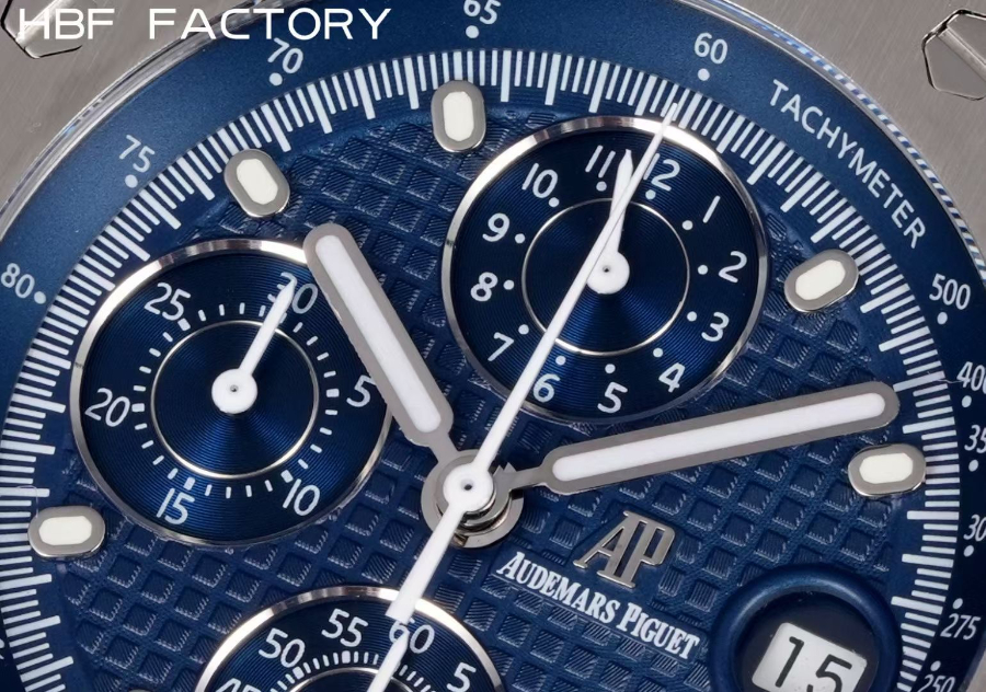 Audemars Piguet Royal Oak Chronograph 오데마 피게 로열 오크 크로노그래프 26238 실버네이비 5