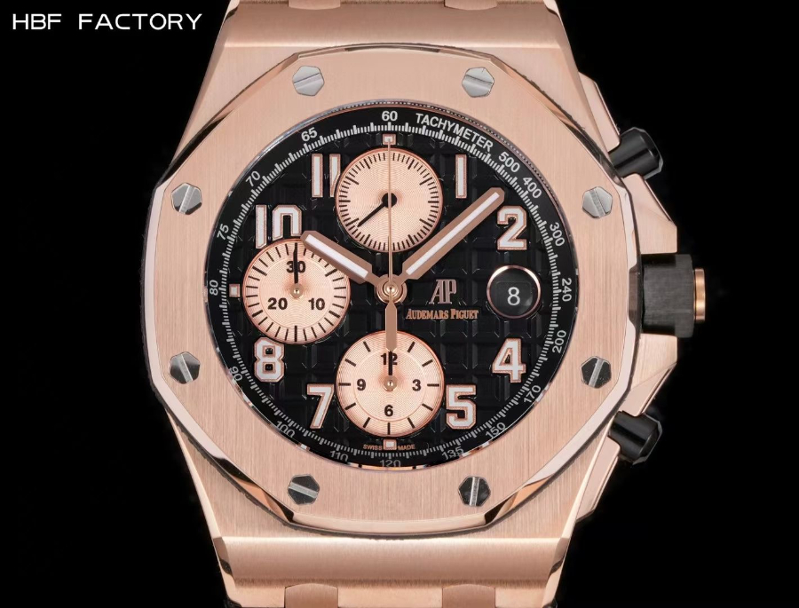 Audemars Piguet Royal Oak Chronograph 오데마 피게 로열 오크 크로노그래프 26238 골드블랙 4