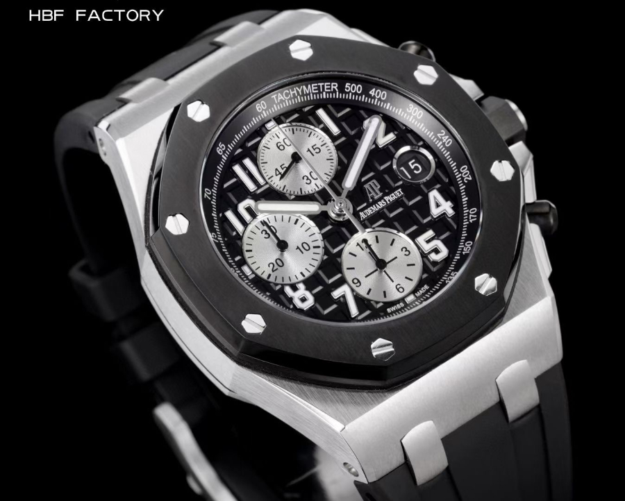 Audemars Piguet Royal Oak Chronograph 오데마 피게 로열 오크 크로노그래프 26238 실버블랙 4