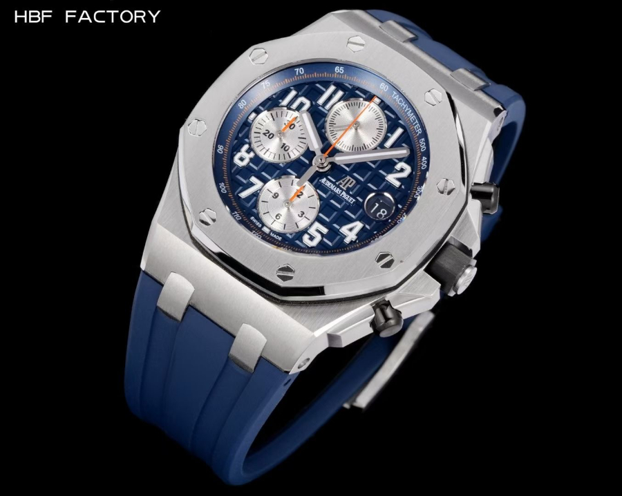 Audemars Piguet Royal Oak Chronograph 오데마 피게 로열 오크 크로노그래프 26238 실버네이비 2