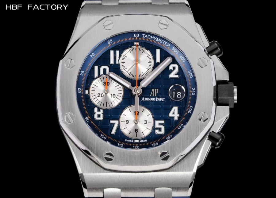 Audemars Piguet Royal Oak Chronograph 오데마 피게 로열 오크 크로노그래프 26238 실버네이비 4
