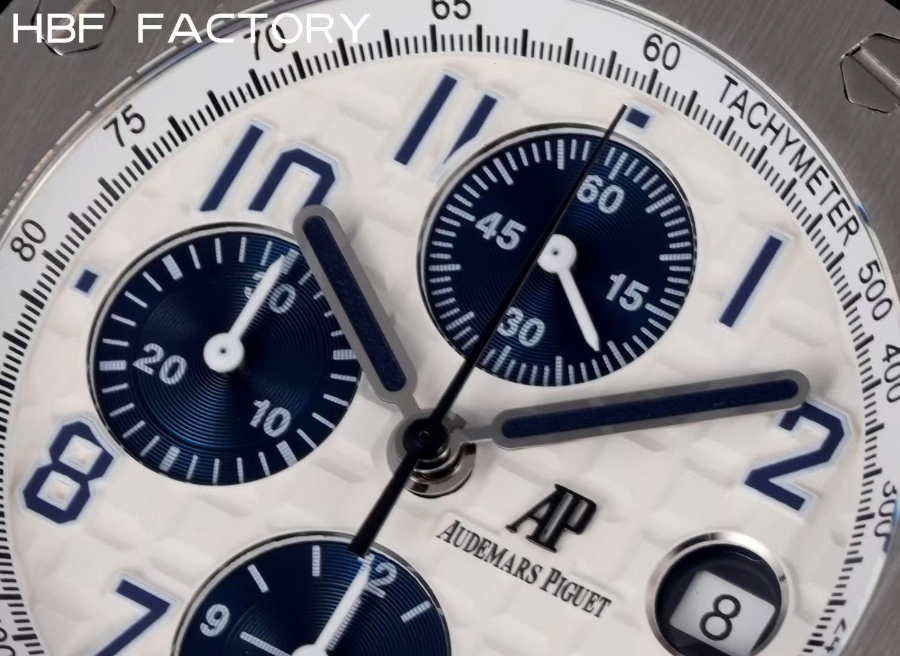 Audemars Piguet Royal Oak Chronograph 오데마 피게 로열 오크 크로노그래프 26238 실버화이트 5