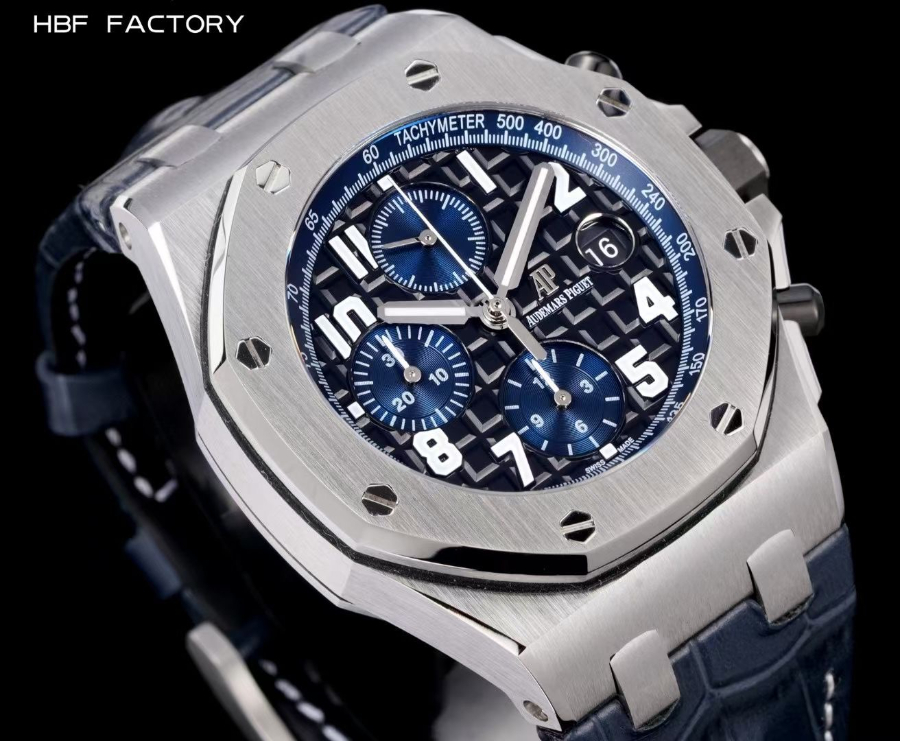 Audemars Piguet Royal Oak Chronograph 오데마 피게 로열 오크 크로노그래프 26238 실버블루 4