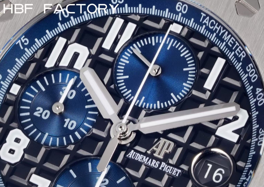 Audemars Piguet Royal Oak Chronograph 오데마 피게 로열 오크 크로노그래프 26238 실버블루 5