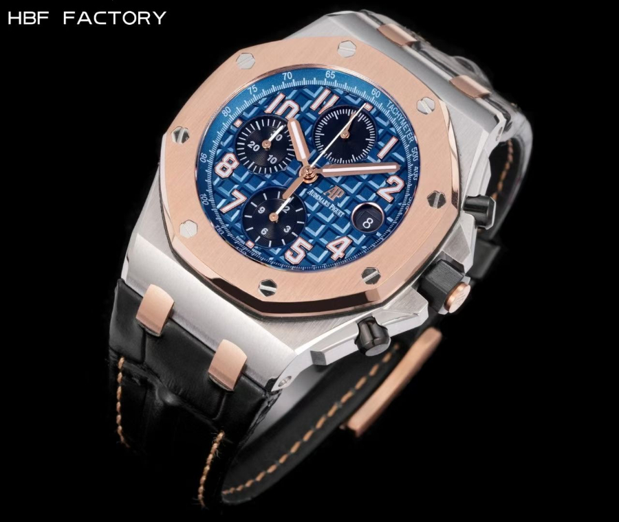 Audemars Piguet Royal Oak Chronograph 오데마 피게 로열 오크 크로노그래프 26238 실버네이비 3