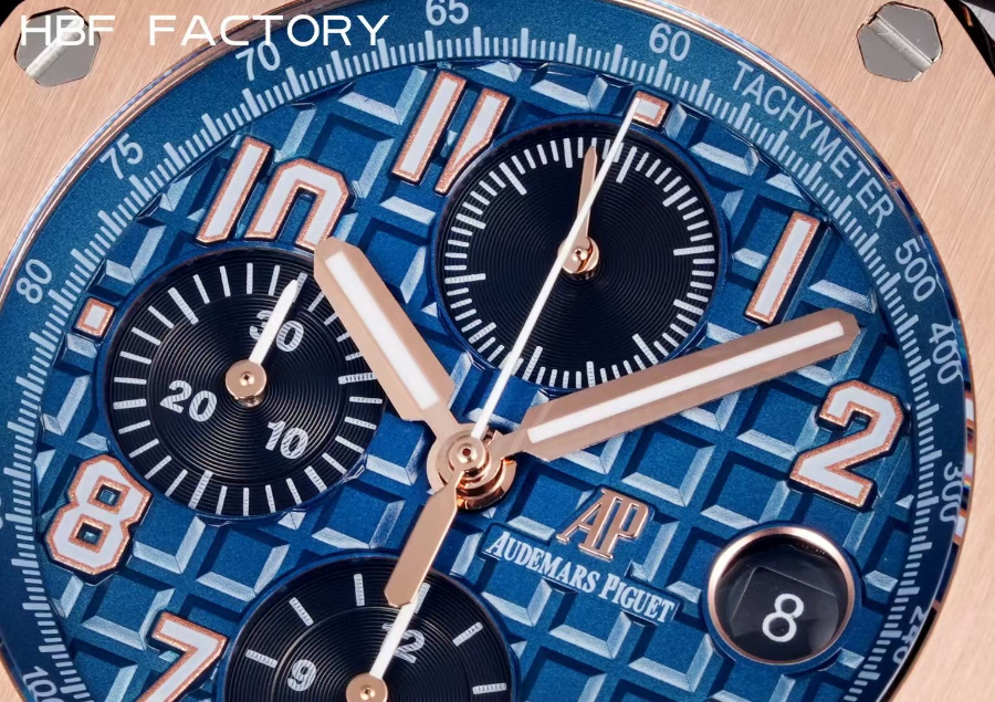 Audemars Piguet Royal Oak Chronograph 오데마 피게 로열 오크 크로노그래프 26238 실버네이비 5