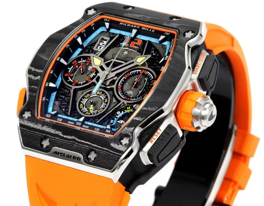Richard Mille RM 65-01 McLaren W1 Automatic Chronograph  리차드 밀 RM 65-01 맥라렌 W1 오토매틱 크로노그래프 오렌지 5