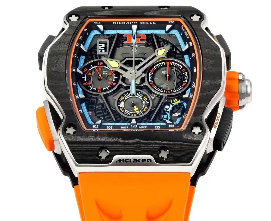 Richard Mille RM 65-01 McLaren W1 Automatic Chronograph  리차드 밀 RM 65-01 맥라렌 W1 오토매틱 크로노그래프 오렌지 6