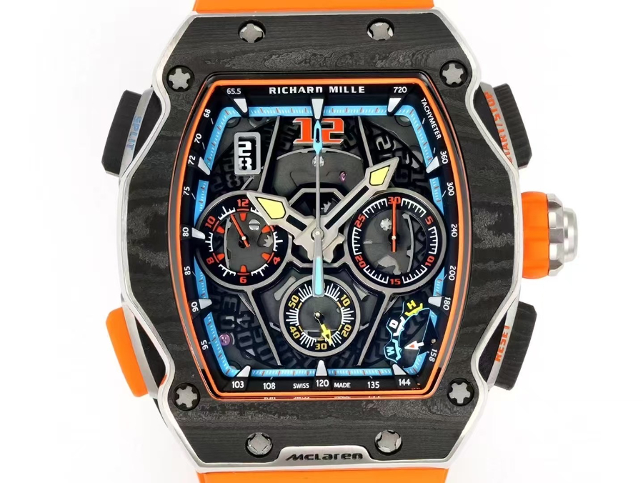 Richard Mille RM 65-01 McLaren W1 Automatic Chronograph  리차드 밀 RM 65-01 맥라렌 W1 오토매틱 크로노그래프 오렌지 7