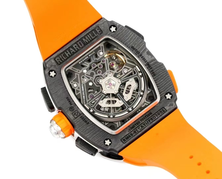 Richard Mille RM 65-01 McLaren W1 Automatic Chronograph  리차드 밀 RM 65-01 맥라렌 W1 오토매틱 크로노그래프 오렌지 10