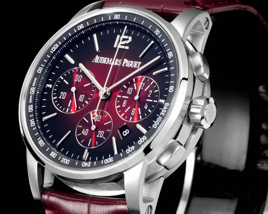 Audemars Piguet Code 11.59 Chronograph 41mm 오데마 피게 코드 11.59 크로노그래프 41mm 버건디 3