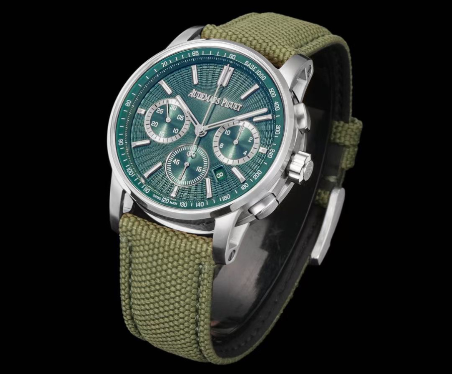 Audemars Piguet Code 11.59 Chronograph 41mm 오데마 피게 코드 11.59 크로노그래프 41mm 그린 4