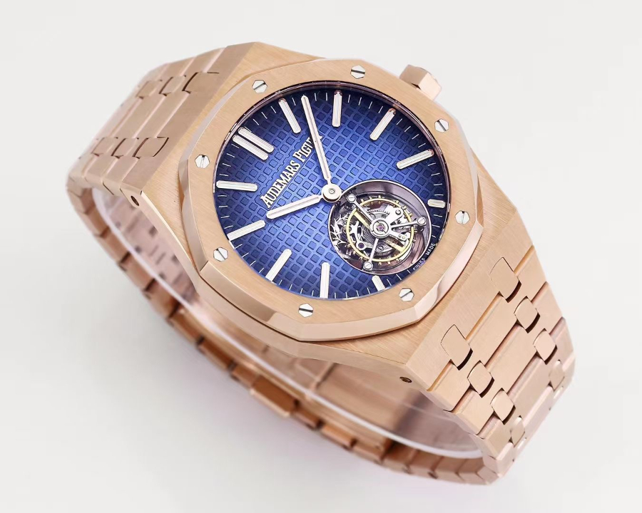 Audemars Piguet Royal Oak Ref.26730ST 오데마 피게 로얄 오크 오토매틱 플라잉 투르비용 41mm 브론즈골드 4