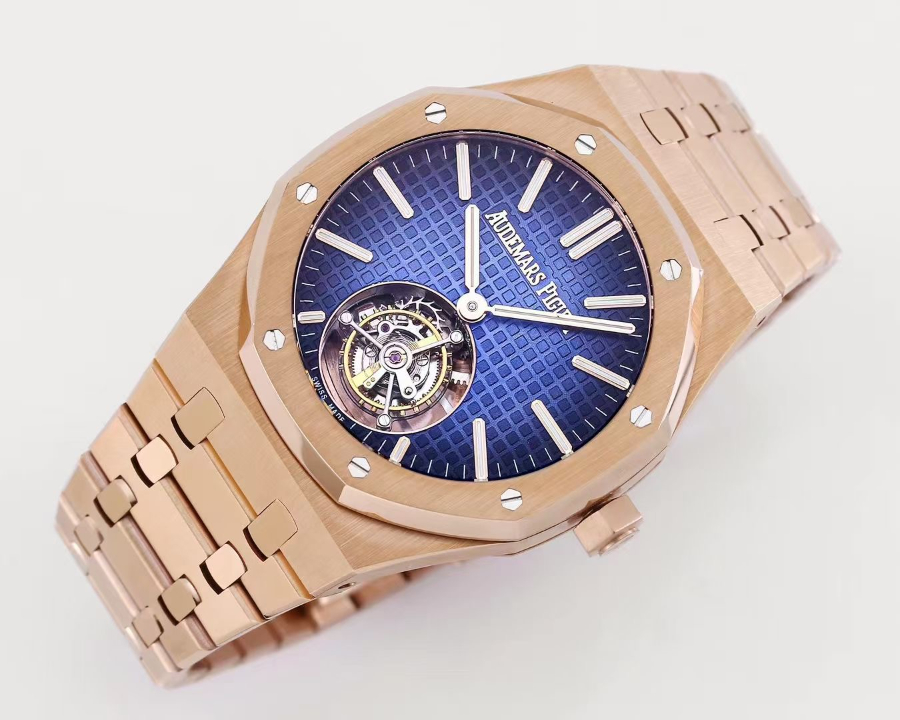 Audemars Piguet Royal Oak Ref.26730ST 오데마 피게 로얄 오크 오토매틱 플라잉 투르비용 41mm 브론즈골드 5