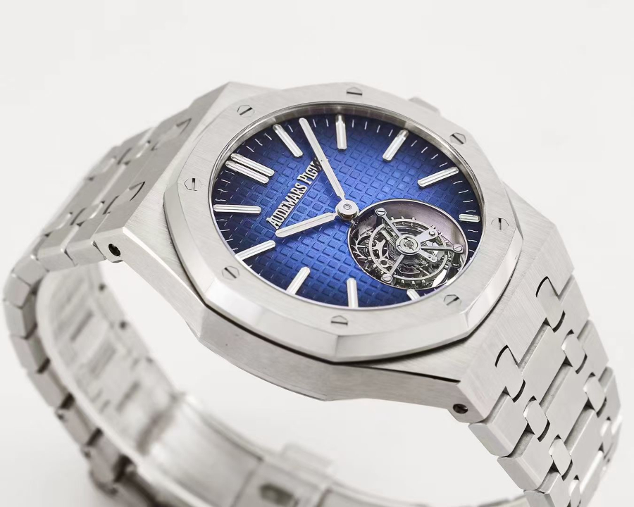 Audemars Piguet Royal Oak Ref.26730ST 오데마 피게 로얄 오크 오토매틱 플라잉 투르비용 41mm 그라데이션블루 4