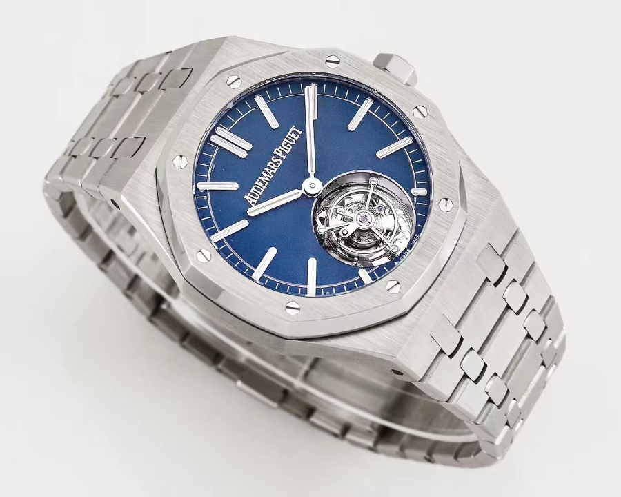 Audemars Piguet Royal Oak Ref.26730ST 오데마 피게 로얄 오크 오토매틱 플라잉 투르비용 41mm 네이비 4