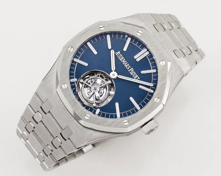 Audemars Piguet Royal Oak Ref.26730ST 오데마 피게 로얄 오크 오토매틱 플라잉 투르비용 41mm 네이비 5