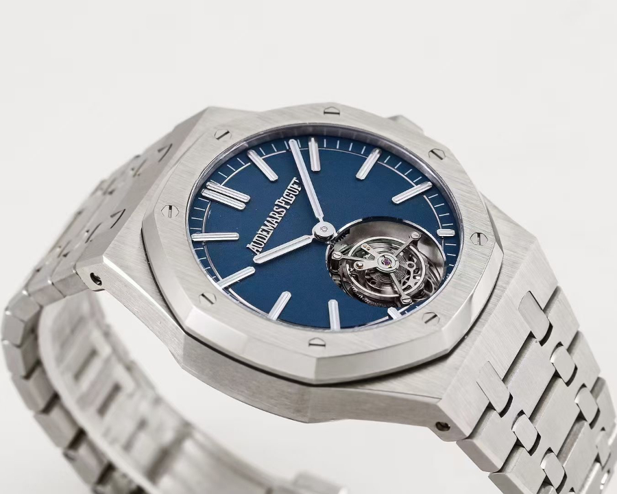 Audemars Piguet Royal Oak Ref.26730ST 오데마 피게 로얄 오크 오토매틱 플라잉 투르비용 41mm 네이비 7
