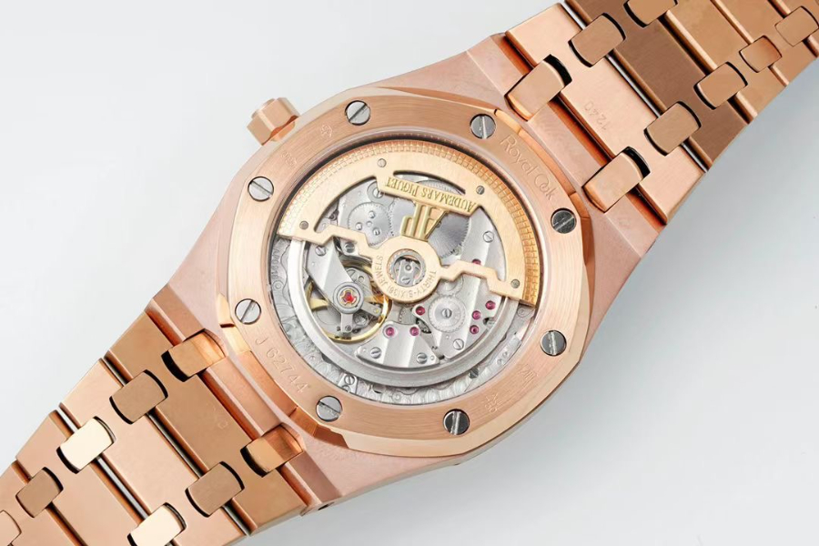 Audemars Piguet Royal Oak Extra-Thin 39mm Ref.15202 오데마 피게 로얄 오크 엑스트라 씬 39mm 브론즈골드베젤 블랙다이얼 7