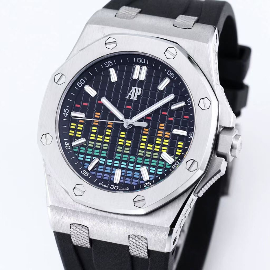 Audemars Piguet Royal Oak Offshore Music Edition 44mm Ref.15600 오데마 피게 로얄 오크 오프쇼어 뮤직 에디션 44mm 블랙 3