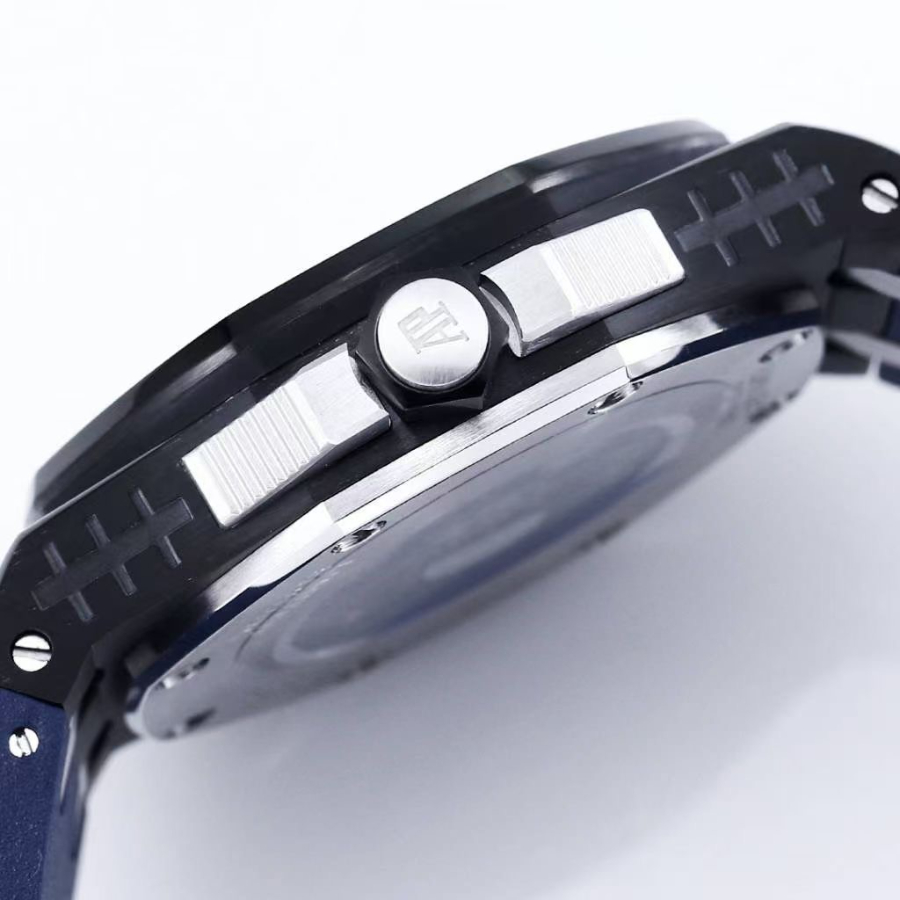 Audemars Piguet Royal Oak Offshore Music Edition 44mm Ref.15600 오데마 피게 로얄 오크 오프쇼어 뮤직 에디션 44mm 네이비 5