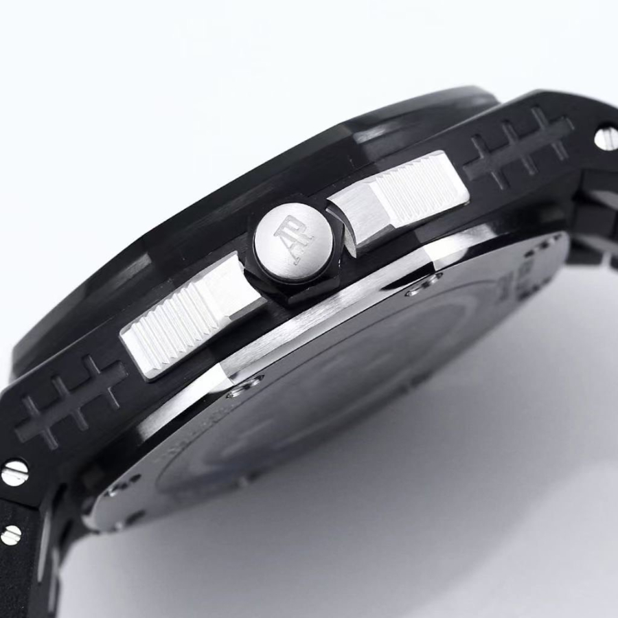 Audemars Piguet Royal Oak Offshore Music Edition 44mm Ref.15600 오데마 피게 로얄 오크 오프쇼어 뮤직 에디션 44mm 러버 블랙 5