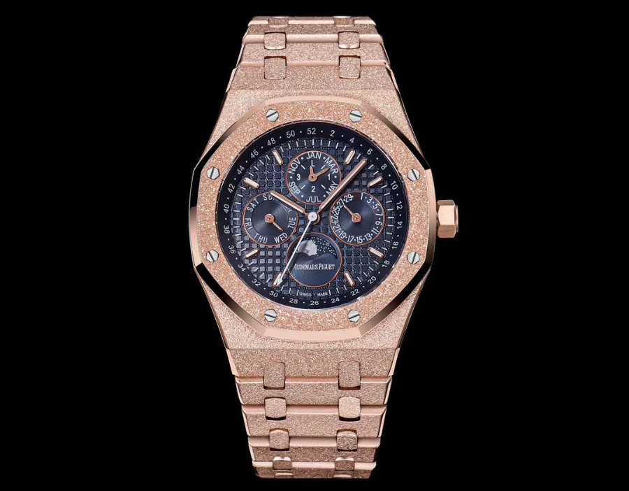 Audemars Piguet Royal Oak Selfwinding 41mm Ref.26574 오데마 피게 로얄 오크 오토매틱 41mm 골드베젤 네이비다이얼 2