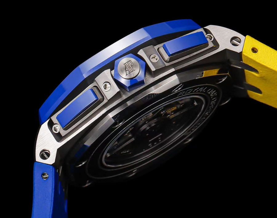 Audemars Piguet Royal Oak Offshore Chronograph 26400 오데마 피게 로열 오크 오프쇼어 크로노그래프 26400 블루 7