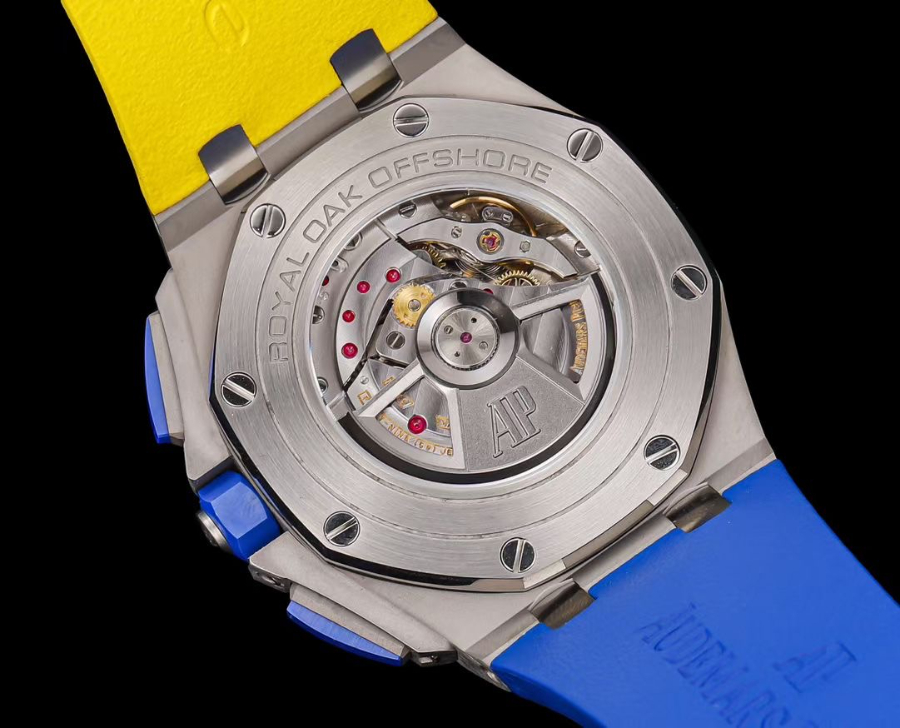 Audemars Piguet Royal Oak Offshore Chronograph 26400 오데마 피게 로열 오크 오프쇼어 크로노그래프 26400 블루 9