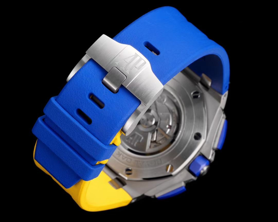 Audemars Piguet Royal Oak Offshore Chronograph 26400 오데마 피게 로열 오크 오프쇼어 크로노그래프 26400 블루 10