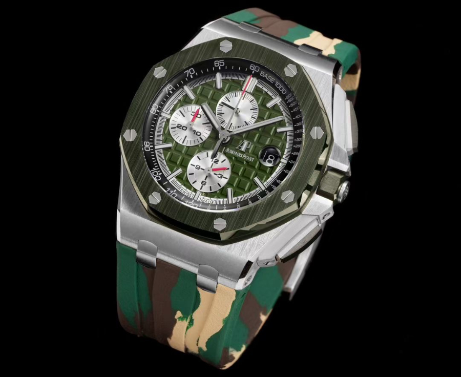 Audemars Piguet Royal Oak Offshore Chronograph 26400 오데마 피게 로열 오크 오프쇼어 크로노그래프 26400 카키 3