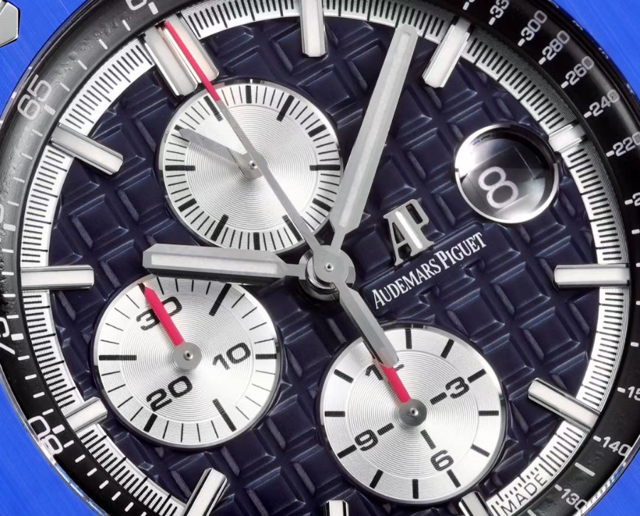 Audemars Piguet Royal Oak Offshore Chronograph 26400 오데마 피게 로열 오크 오프쇼어 크로노그래프 26400 블루 네이비 5