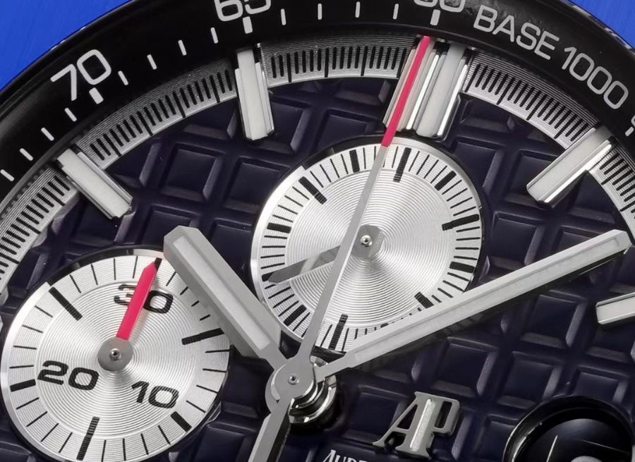 Audemars Piguet Royal Oak Offshore Chronograph 26400 오데마 피게 로열 오크 오프쇼어 크로노그래프 26400 블루 네이비 6