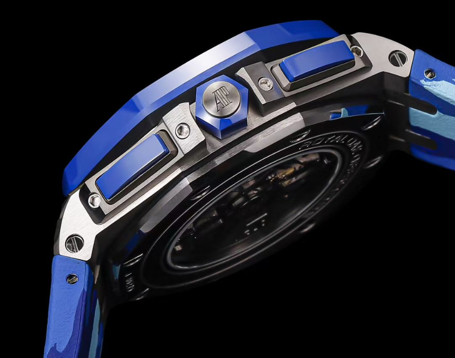 Audemars Piguet Royal Oak Offshore Chronograph 26400 오데마 피게 로열 오크 오프쇼어 크로노그래프 26400 블루 네이비 7