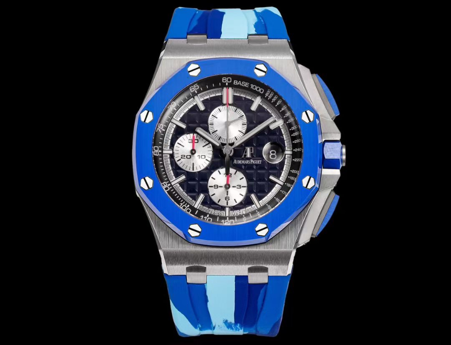 Audemars Piguet Royal Oak Offshore Chronograph 26400 오데마 피게 로열 오크 오프쇼어 크로노그래프 26400 블루 네이비 2