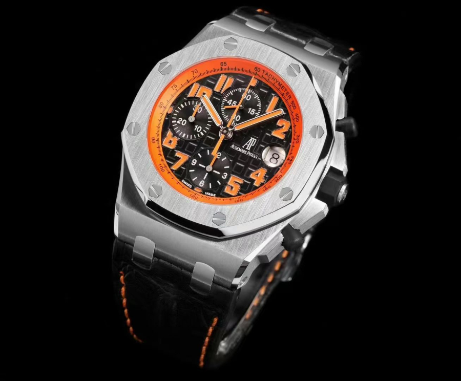 Audemars Piguet Royal Oak Offshore Chronograph 26400 오데마 피게 로열 오크 오프쇼어 크로노그래프 26400 오렌지 2