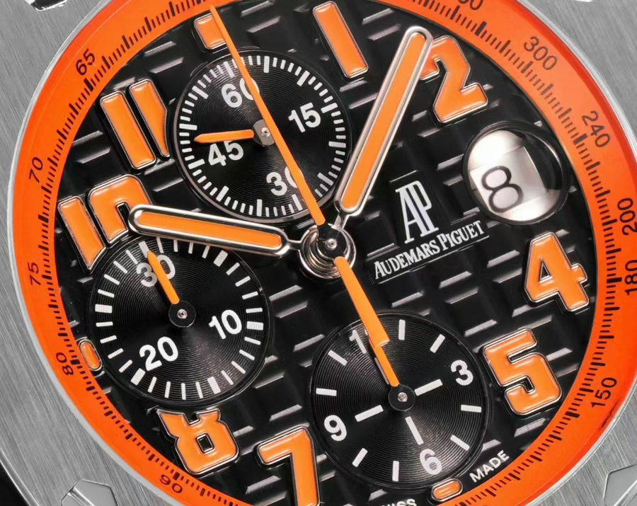 Audemars Piguet Royal Oak Offshore Chronograph 26400 오데마 피게 로열 오크 오프쇼어 크로노그래프 26400 오렌지 4