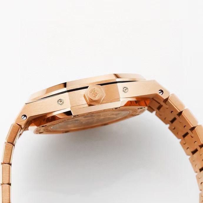 Audemars Piguet Royal Oak Perpetual Calendar 26574ST.OO.1220ST.01 오데마 피게 로열 오크 퍼페추얼 캘린더 26574 브론즈골드 베젤 6