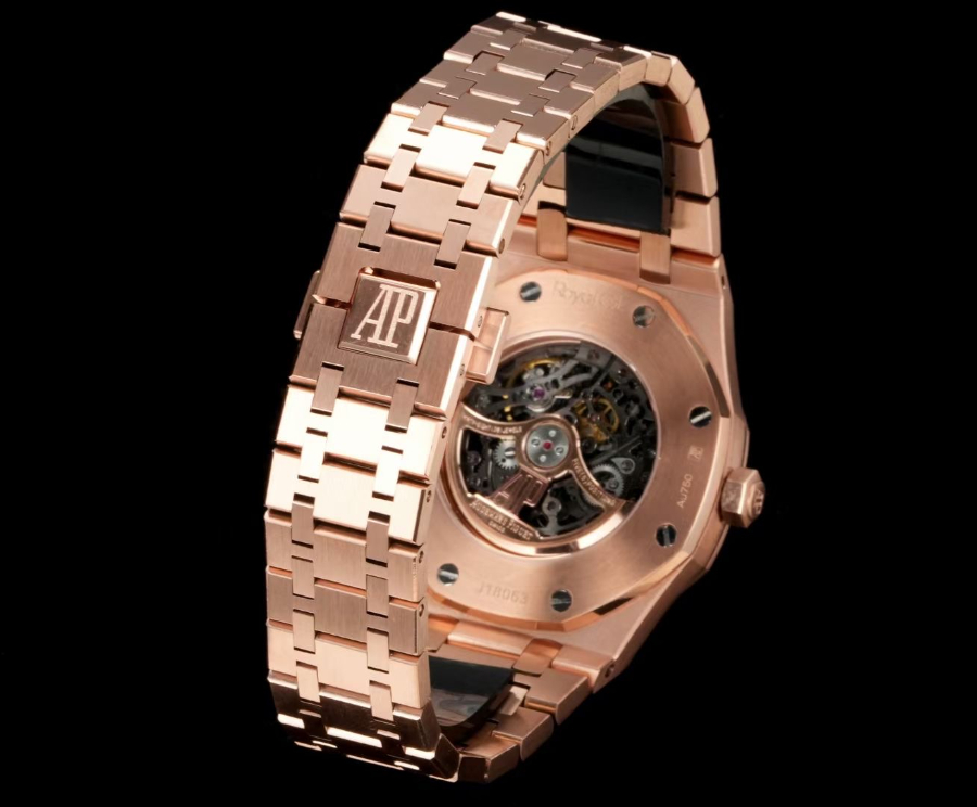 Audemars Piguet Royal Oak Double Balance Wheel Openworked 15407ST.OO.1220ST.01 오데마 피게 로열 오크 더블 밸런스 휠 오픈워크 15407 브론즈골드 9